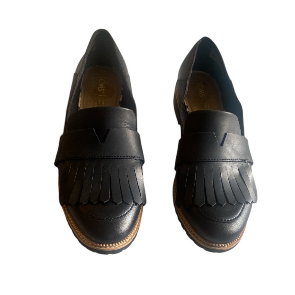 TOMS Women's Leather Mallory Flats
